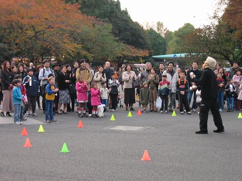 大道芸／上野公園